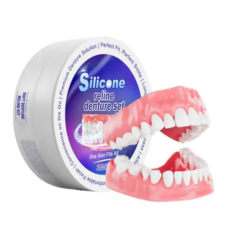 Teeth Whitening Kit - Siliconen Prothese Set Fit Tijdelijke Orthodontische