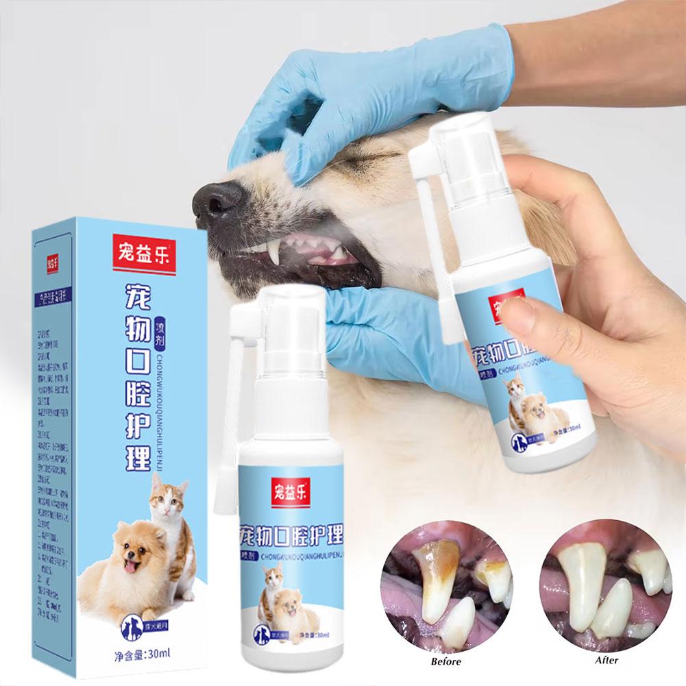 Teeth Whitening Mouthwash - Huisdier Orale Spray Schone Tanden Deodorize