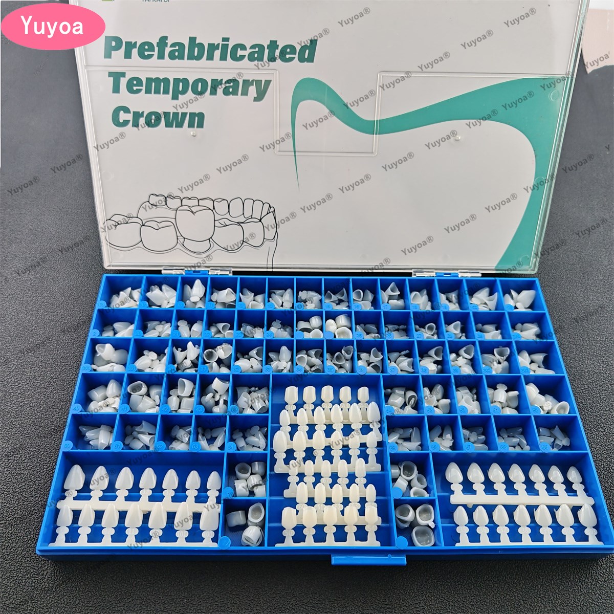 Teeth Whitening Moulds - 1 Set Tandheelkundige Premolaar Kiezen Anterieure