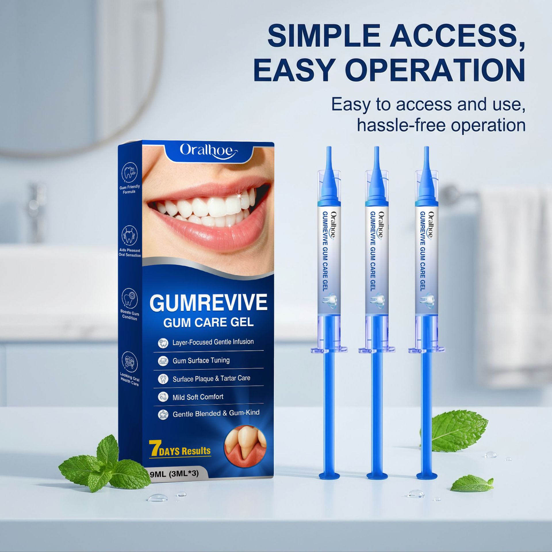 Mondverzorgingsgel 3-delige ta - Teeth Whitening Near Me recensie en prijs
