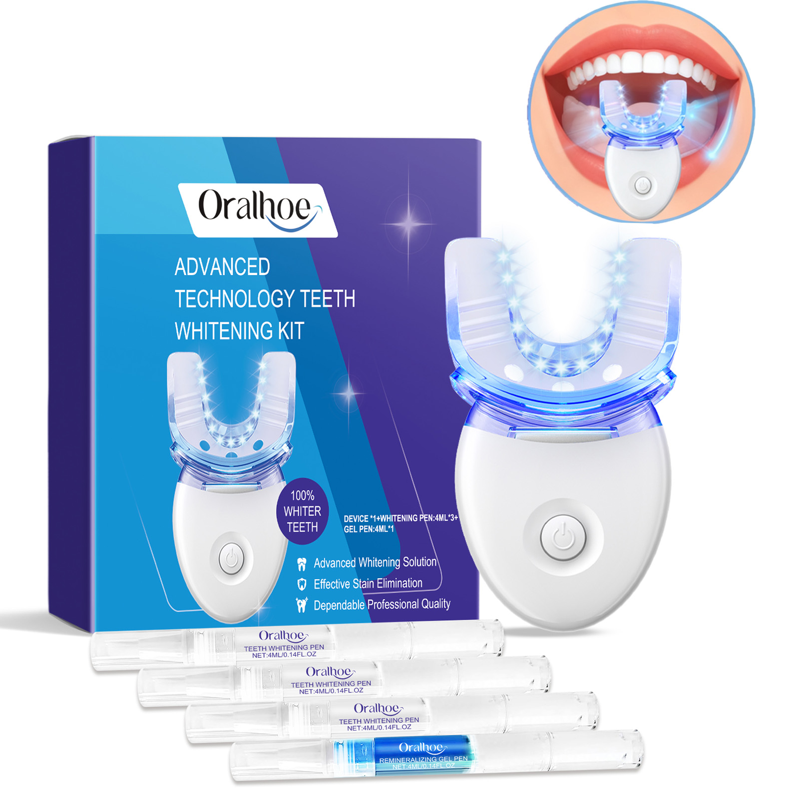 Professionele Tanden Whitening - Teeth Whitening Kit recensie en prijs